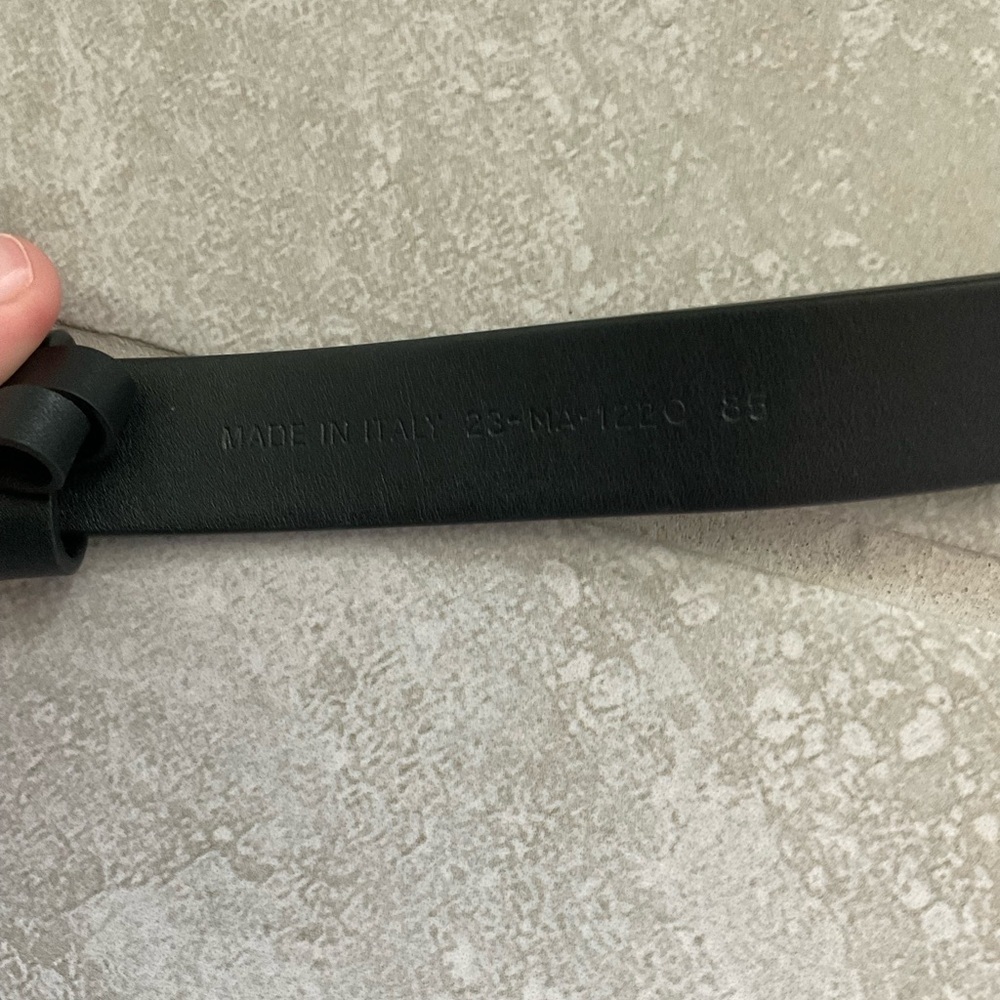 CHRISTIAN DIOR SADDLE Belt 85 Cowhide Black
B0042CWGH Ladies - Picture 5 of 5
